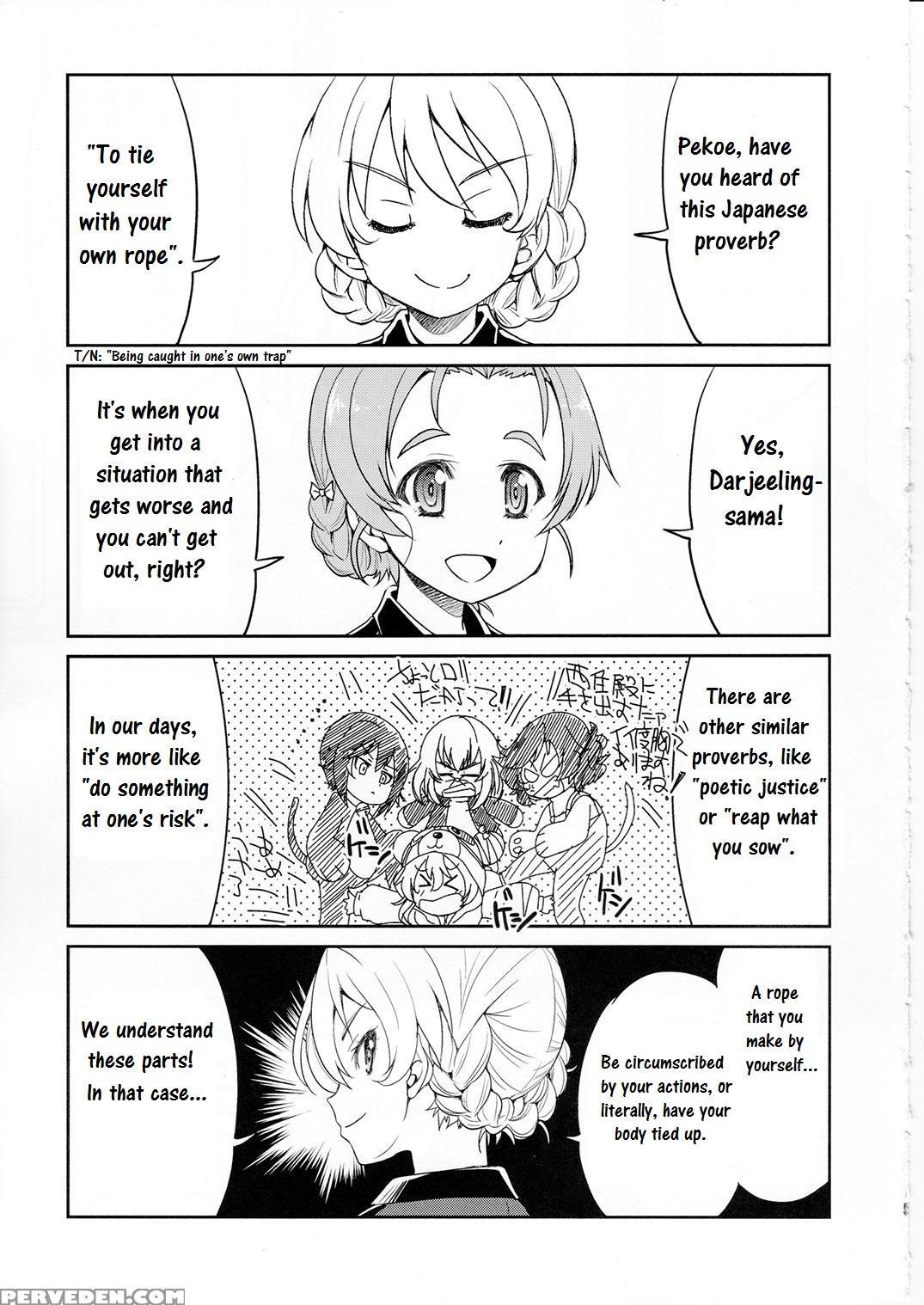 (c91) [ponyfarm (inoue Yoshihisa)] Darjeeling-sama Ichiban Shibari (girls Und Panzer) [english] Chapter 1000 Page 4